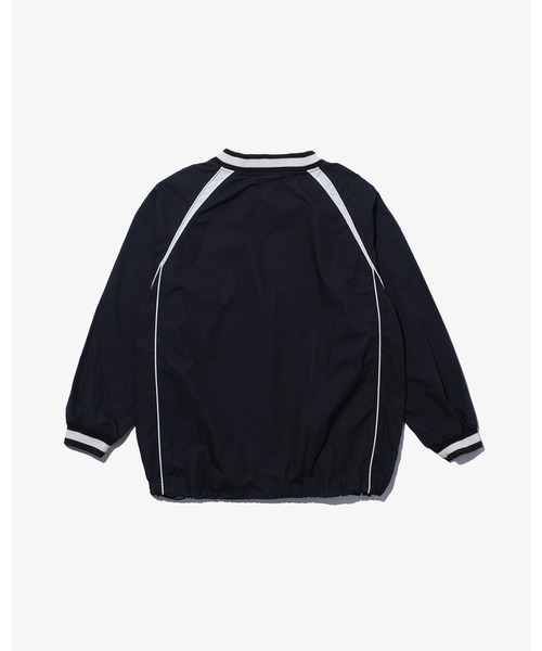 KEBOZ（ケボズ）の「COTTON V NECK PULLOVER JACKET（ブルゾン・メンズ・ブラック/ホワイト/バーガンディー・M/L/XL）」の15枚目の写真