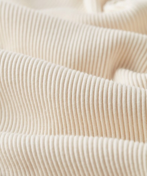 FilMelange（フィルメランジェ）の「Filmelange / フィルメランジェ DAISY Cotton Wool Broad Stitch Smooth デイジー コットンウール ロングカーディガン（カーディガン/ボレロ・レディース・ナチュラル・1）」の6枚目の写真