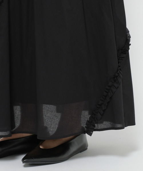 セール】エスカルゴフリルコットンスカート 323443（スカート