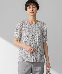 23区（ニジュウサンク）の「【接触冷感/吸水速乾】ペインティングプリント ブラウス（シャツ/ブラウス）」