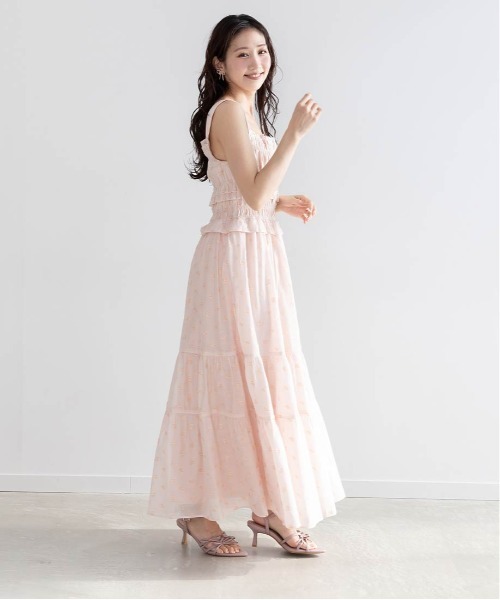 RANDA（ランダ）の「ミニリボンナローストラップサンダル（サンダル・レディース・ブラック/ホワイト/インディゴブルー/パープル・S/L/M/LL）」の7枚目の写真