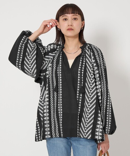 LIBERTY× green label relaxing タナローン　ブラウス Amazon.co.jp: [SPAN] 919 日本製 Liberty リバティ シャツ