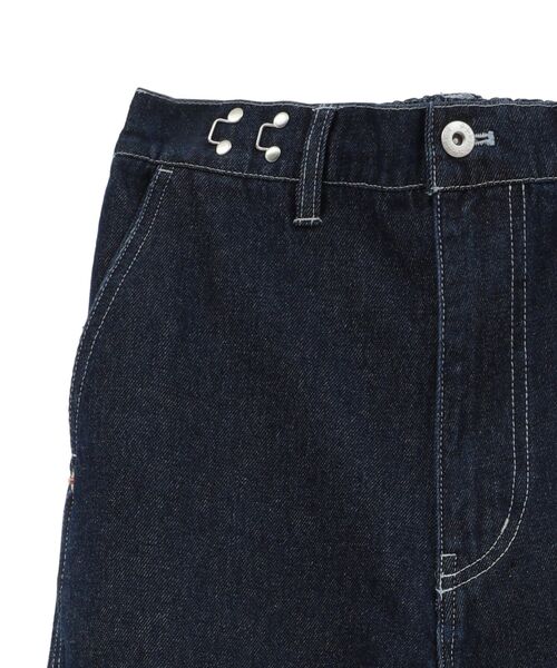 marka ブラックデニム ダブルニーパンツ NULL（ファッション） ヌルトウキョウ NULL TOKYO デニムパンツ