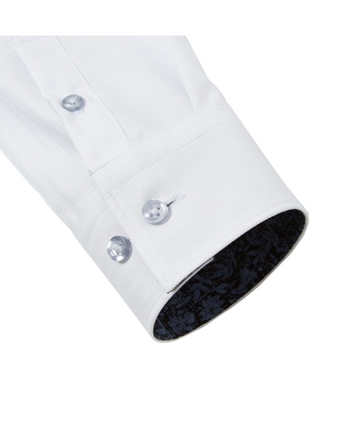 TOKYO SHIRTS(トウキョウシャツ)の「超形態安定ノーアイロン レギュラー 長袖ビジネスワイシャツ(ビジネスシャツ・レディース・ライトブルー・S/M/L/LL/XL)」の4枚目の写真