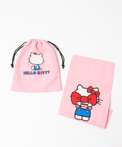 LOWRYS FARM（ローリーズファーム）の「【HELLO KITTY】 ランチセット　293910（ランチョンマット/テーブルウェア・キッズ・オフホワイト/ブラック/レッド/ピンク・FREE）」の6枚目の写真