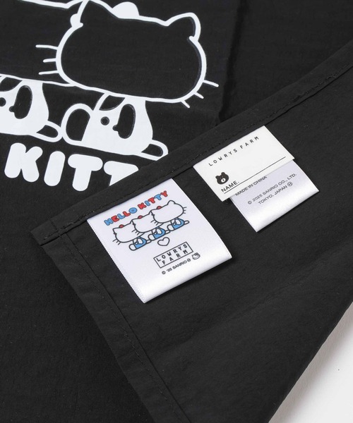 LOWRYS FARM（ローリーズファーム）の「【HELLO KITTY】 ランチセット　293910（ランチョンマット/テーブルウェア・キッズ・オフホワイト/ブラック/レッド/ピンク・FREE）」の14枚目の写真