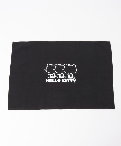 LOWRYS FARM（ローリーズファーム）の「【HELLO KITTY】 ランチセット　293910（ランチョンマット/テーブルウェア・キッズ・オフホワイト/ブラック/レッド/ピンク・FREE）」の15枚目の写真