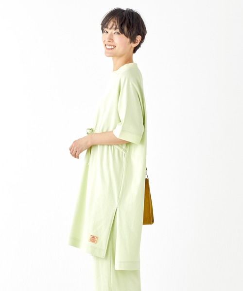 KRIFF MAYER Lady's Collection(クリフメイヤーレディースコレクション)の「【汗染み防止・防汚・接触冷感】ウェットプロテクトセットアップ(アンサンブル・レディース・レッド/ライトグリーン/チャコール/ネイビー/グレー・MEDIUM/LARGE)」の12枚目の写真