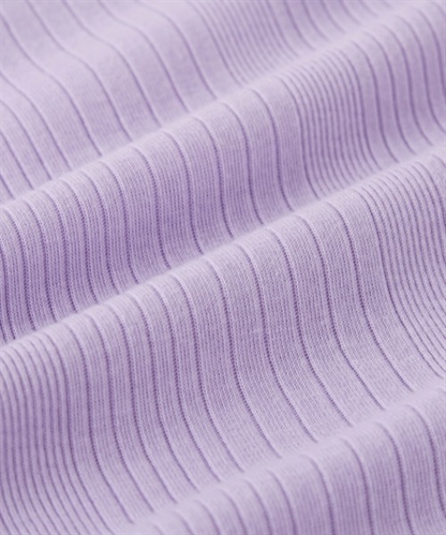 nissen(ニッセン)の「ランダムリブカットソーフレアスリーブボートネックプルオーバー(薄手素材)<大きいサイズ有>(Tシャツ/カットソー・レディース・ブラック/ライトブルー/ラベンダー/ブラウン/グリーン・S/M/L/LL/3L)」の6枚目の写真