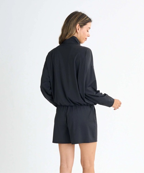 ROXY（ロキシー）の「AURORA STAND/ロキシードローコード付き長袖ジップアップラッシュガード(水着）（ラッシュガード・レディース・ホワイト/ピンク/ブラウン/ブラック/オフホワイト/ブラック系その他・SMALL/MEDIUM/LARGE）」の17枚目の写真