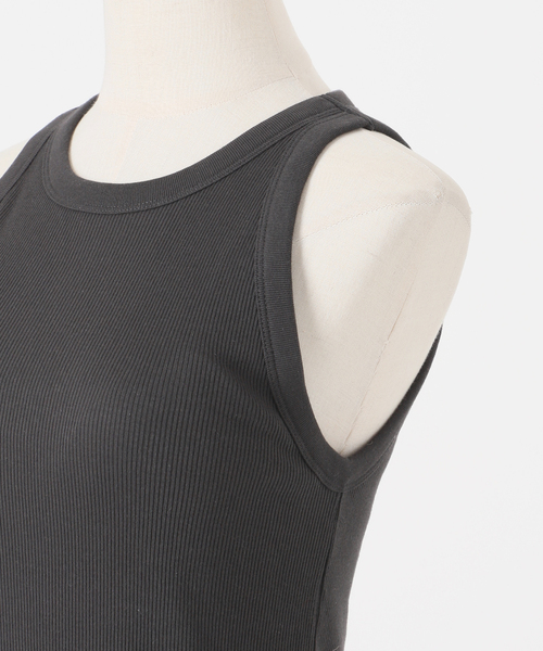 Spick & Span（スピックアンドスパン）の「《追加》カップ付きアメスリタンク2（インナーウェア/肌着・レディース・チャコールグレー/ブラウン/アイボリー/ベージュ・38/36）」の17枚目の写真