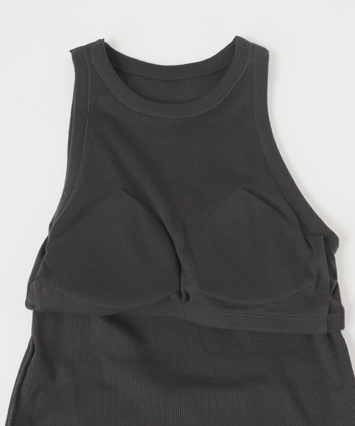 Spick & Span（スピックアンドスパン）の「《追加》カップ付きアメスリタンク2（インナーウェア/肌着・レディース・チャコールグレー/ブラウン/アイボリー/ベージュ・38/36）」の15枚目の写真