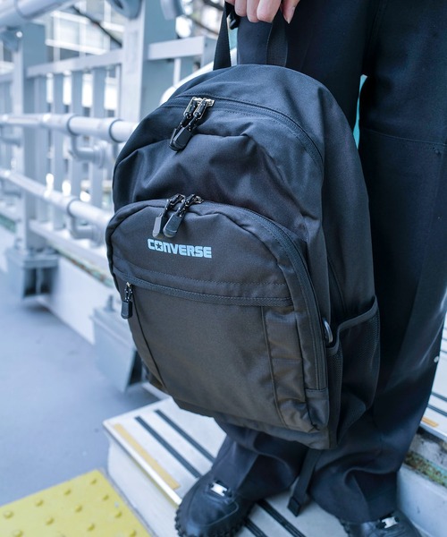CONVERSE(コンバース)の「【CONVERSE/コンバース】NEWロゴバックパック(バックパック/リュック・メンズ・ホワイト/サックスブルー/ピンク/ブラック・FREE)」の19枚目の写真