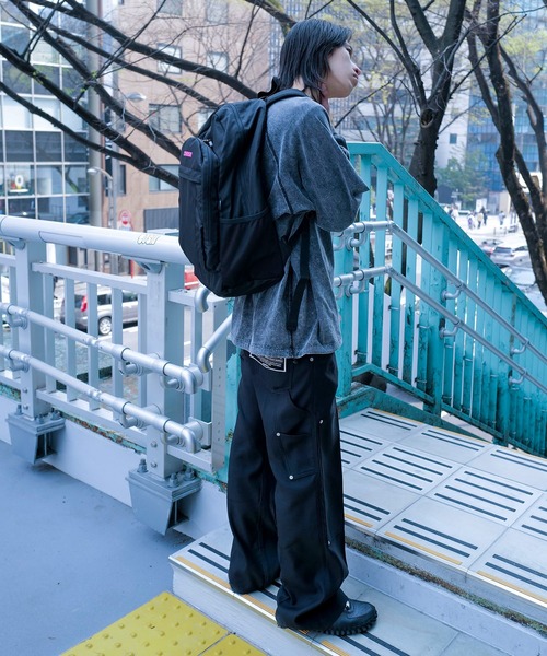 CONVERSE(コンバース)の「【CONVERSE/コンバース】NEWロゴバックパック(バックパック/リュック・メンズ・ホワイト/サックスブルー/ピンク/ブラック・FREE)」の21枚目の写真