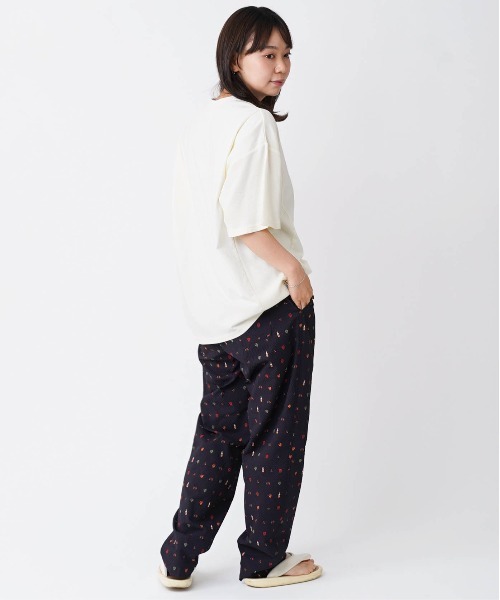 専用ページ ユニセックス）ハンドペインティングフラワーハーフTシャツ