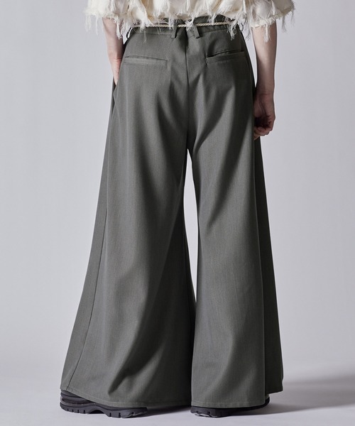 CLEL】TR Loose HAKAMA Pants & Rope Belt/TRルーズ 袴パンツ