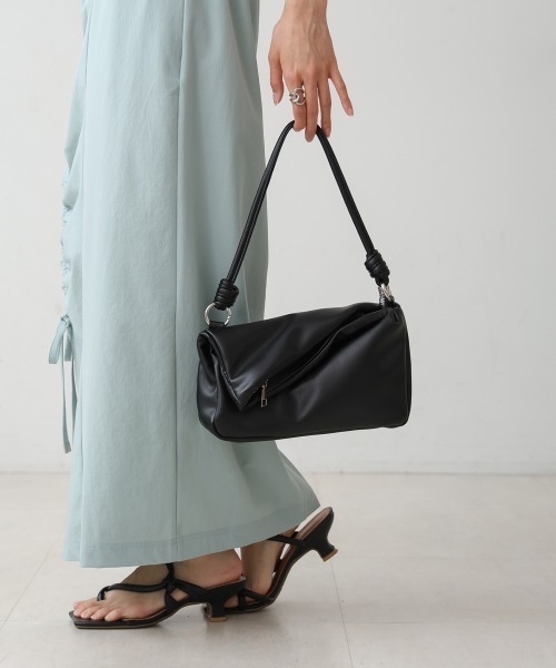 Bab（バブ）の「ZIPデザイン2WAYショルダーバッグ（ショルダーバッグ・レディース・ブラック/アイボリー/ピンク/シルバー/グリーン・ONESIZE）」の20枚目の写真