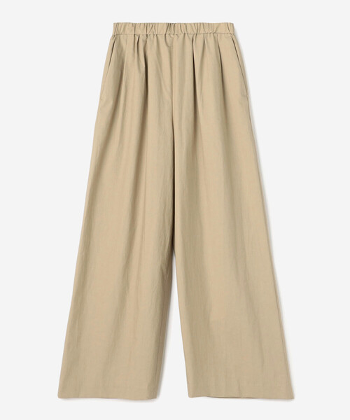 Morris & Sons(モリスアンドサンズ)の「MORRIS & SONS | コットン ワイドイージーパンツ WOMEN(その他パンツ・レディース・チャコール/ベージュ/グリーン系その他/ネイビー・0/1)」の5枚目の写真