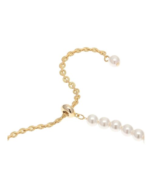 RESEXXY（リゼクシー）の「アシンメトリーパールロングネックレス（ネックレス・レディース・シルバー/ゴールド・FREE）」の9枚目の写真