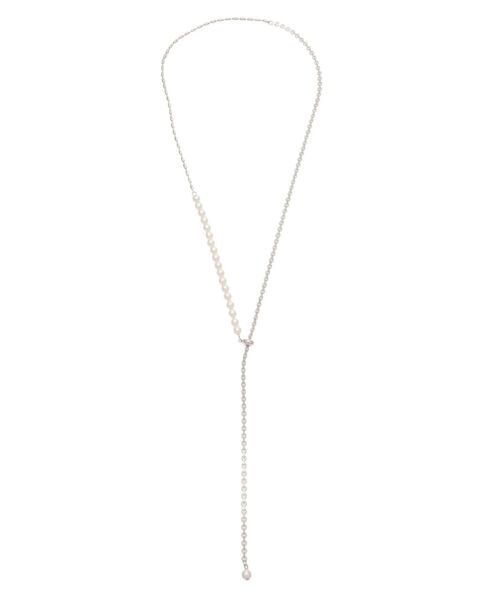 RESEXXY（リゼクシー）の「アシンメトリーパールロングネックレス（ネックレス・レディース・シルバー/ゴールド・FREE）」の11枚目の写真