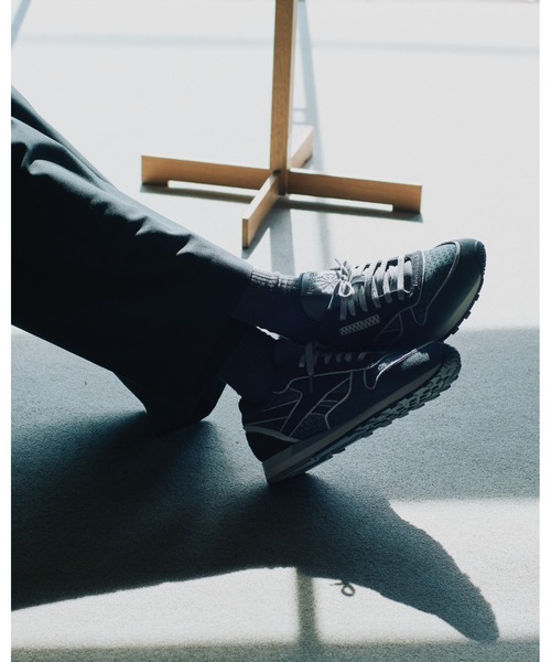 WHITE MOUNTAINEERING（ホワイトマウンテニアリング）の「【White Mountaineering / ホワイトマウンテニアリング】WM × REEBOK CLASSIC LEATHER（スニーカー・メンズ・グレー/キャメル・26.5/27）」の8枚目の写真