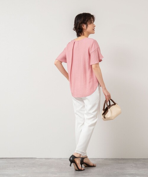 NOLLEY’S(ノーリーズ)の「ウォッシャブル裾レースパンツ(その他パンツ・レディース・ブラック/ホワイト・40/38/36/34)」の16枚目の写真