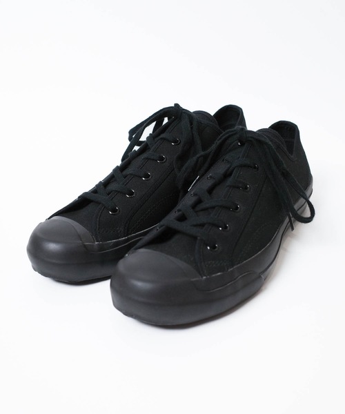 KATO`（カトー）の「【KATO'/カトー】MOONSTAR×KATO` コラボスニーカー CANVAS LOW CUT SNEAKERS キャンバス ローカット スニーカー（スニーカー・メンズ・ブラック/ホワイト・25/25.5/26/26.5）」の9枚目の写真