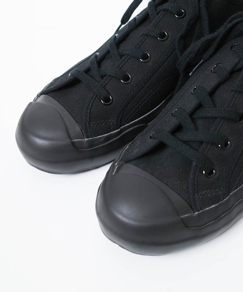 KATO`（カトー）の「【KATO'/カトー】MOONSTAR×KATO` コラボスニーカー CANVAS LOW CUT SNEAKERS キャンバス ローカット スニーカー（スニーカー・メンズ・ブラック/ホワイト・25/25.5/26/26.5）」の8枚目の写真