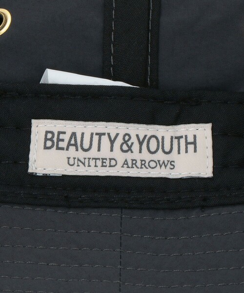 BEAUTY&YOUTH UNITED ARROWS（ビューティーアンドユースユナイテッドアローズ）の「ReNYLON ワッシャー バケットハット（ハット・メンズ・ダークグレー/ブラック・FREE）」の13枚目の写真