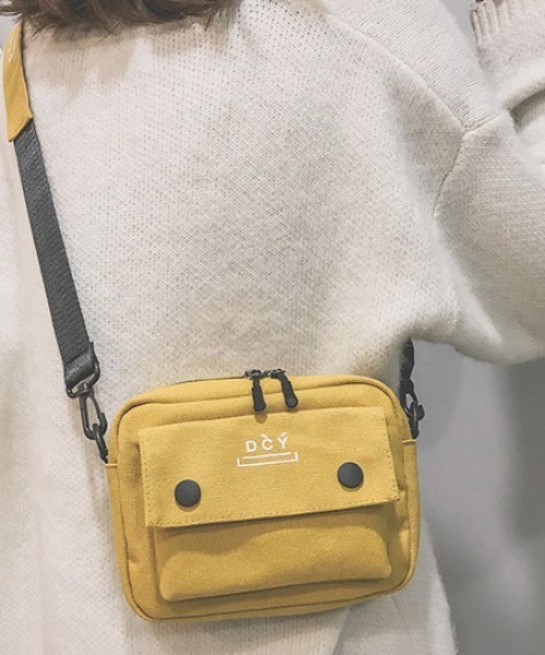 maison de LATIR（メゾンドラティール）の「多機能キャンバストラベルショルダーバッグ（ショルダーバッグ・レディース・ブルー/ブラック/パープル/イエロー/ホワイト・ONE SIZE）」の13枚目の写真
