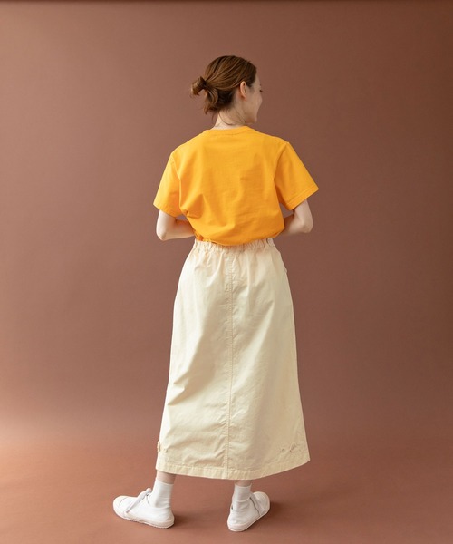 PAR ICI（パーリッシィ）の「オーガニックツイル ワークロングスカート（スカート・レディース・アイボリー/カーキ/ブラック・FREE）」の18枚目の写真