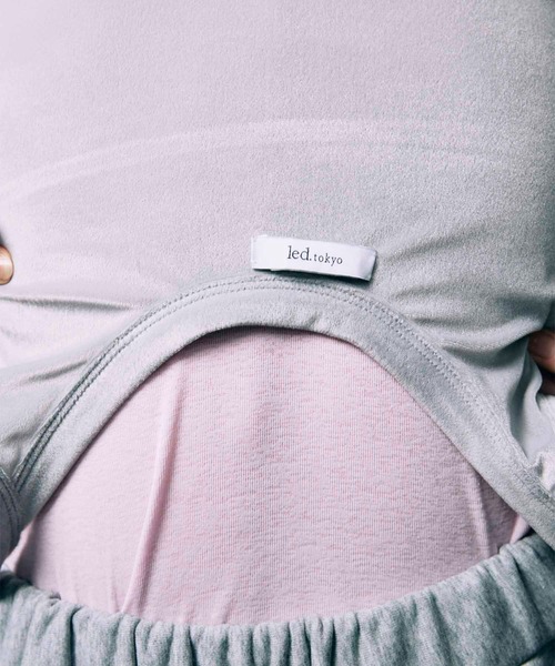 led.tokyo（レッドトウキョウ）の「【led.tokyo】LAYERED TANK SET/レイヤードタンクセット（タンクトップ・レディース・レッド/グレー/アイボリー/ブラック・FREE）」の13枚目の写真