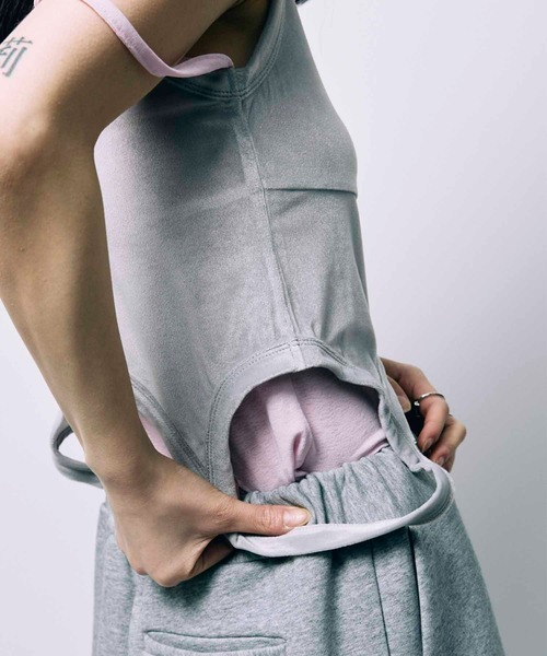 led.tokyo（レッドトウキョウ）の「【led.tokyo】LAYERED TANK SET/レイヤードタンクセット（タンクトップ・レディース・レッド/グレー/アイボリー/ブラック・FREE）」の14枚目の写真