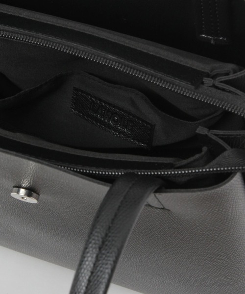 LAKOLE（ラコレ）の「2WAYスクエアベルトトートバッグ / 493914（トートバッグ・レディース・ブラック/グレイッシュベージュ/ブラウン・FREE）」の14枚目の写真