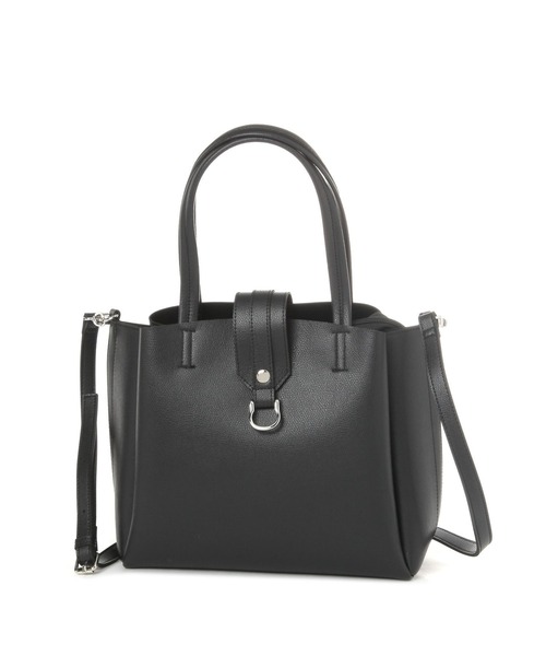 LAKOLE（ラコレ）の「2WAYスクエアベルトトートバッグ / 493914（トートバッグ・レディース・ブラック/グレイッシュベージュ/ブラウン・FREE）」の22枚目の写真