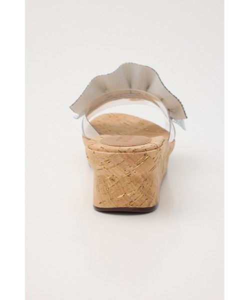 STACCATO（スタッカート）の「ﾗｯﾌﾙｽﾄｰﾝｺﾙｸﾌﾟﾗｯﾄﾌｫｰﾑ（サンダル・レディース・シルバー・22.5cm/23.0cm/23.5cm/24.0cm/24.5cm）」の5枚目の写真