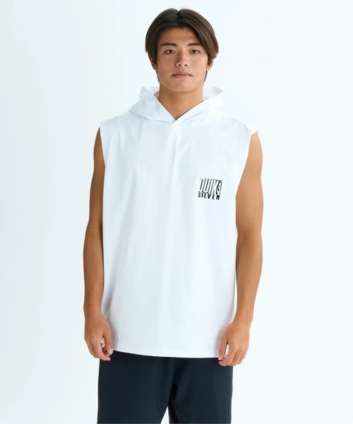 DROP BOX HOOD SL /クイックシルバーノースリーブフード付き