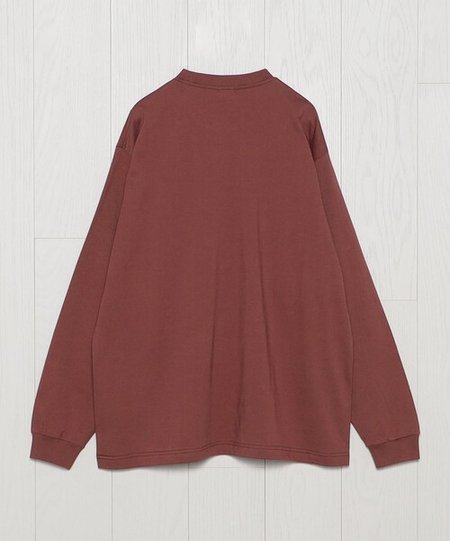 H　BEAUTY&YOUTH UNITED ARROWS（エイチビューティーアンドユースユナイテッドアローズ）の「＜H＞ハイブリッドコットン チューブ クルーネックロングスリーブ（Tシャツ/カットソー・メンズ・ネイビー/ブラック/ホワイト/ライトグレー/ブラウン系・S/M/L）」の7枚目の写真