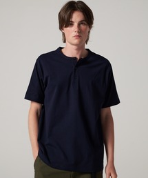 90s Eddie Bauer サーマル ロングTシャツ ヘンリーネック グレー 90's Eddie Bauer Henley Neck LS / CH.Grey M バウアーが80-90