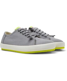 CAMPEL スニーカー イエロー/ブルー/グレー CAMPEL スニーカー イエロー/ブルー/グレー - メルカリ