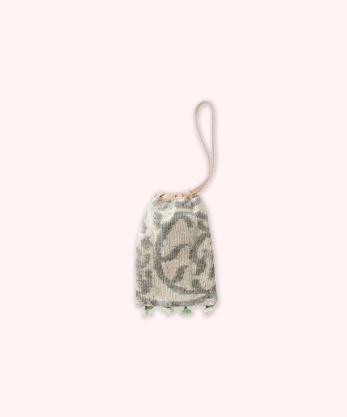 UNSTOA(アンストア)の「Kilim ARTS/キリムアーツ Victorian Purse with Oya ハンドバッグ ミニバッグ 秋服 冬服(ハンドバッグ・レディース・グレー系/ベージュ系・FREE)」の1枚目の写真