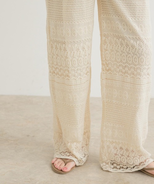 セール】『別注』olu'ment×DOORS かぎ編みレースパンツ（その他パンツ