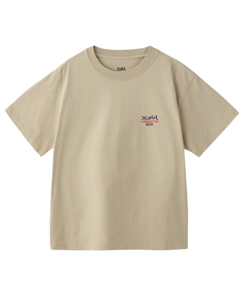 MESSAGE BOX FRAMED FACE S/S TEE（Tシャツ/カットソー）｜X
