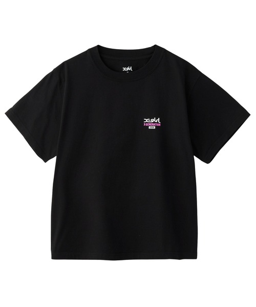 MESSAGE BOX FRAMED FACE S/S TEE（Tシャツ/カットソー）｜X
