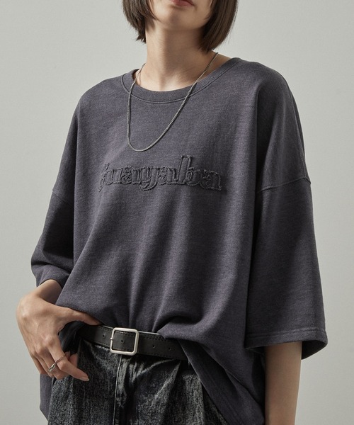 セール】【Snap club】ビッグシルエットヴィンテージ加工