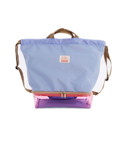 Ocean&Ground(オーシャン&グラウンド)の「プールBAG GOODAY(スイムグッズ・キッズ・ライトパープル/ミント/グリーン/ブラック/ブルー・FREE)」の5枚目の写真