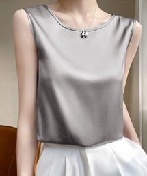 Blanc de Blue（ブランドブルー）の「シルキータンクトップ（タンクトップ）」