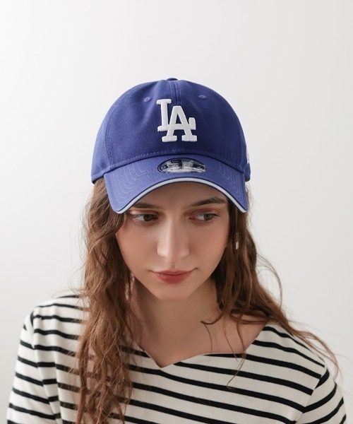 NEW ERA（ニューエラ）の「【NEW ERA】9TWENTY サンドイッチロングバイザー MLB Donoban別注[BSC]（キャップ・メンズ・ブラック系その他2/ブラック系その他/ブルー系その他/ネイビー/ブルー/ブラック系その他3/ブラック系その他4・F）」の6枚目の写真
