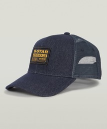 G-STAR（ジースター）の「UNISEX BASEBALL TRUCKER CAP/ユニセックスブロンドロゴベースボールメッシュキャップ（キャップ）」
