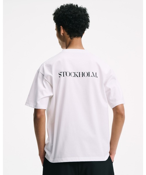 SOPHNET.(ソフネット)の「STOCKHOLM. TEE(Tシャツ/カットソー・メンズ・ホワイト/ブラック・3/1/2/4/5)」の3枚目の写真